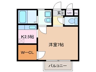 日永駅 徒歩17分 1階の物件間取画像